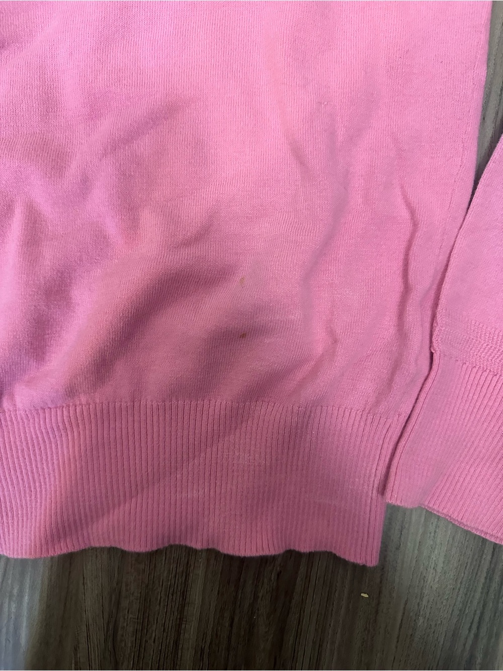 Diesel Men's V-Neck Sweater in Bright Pink - Picture 5 of 10